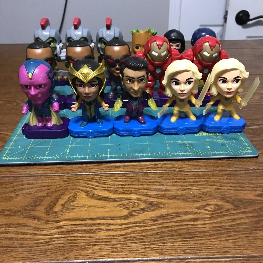 McDonald's 2022 Marvel Toys Lot 16 Multiples